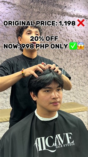 Special Hair and Spa Package Now Only ₱998!