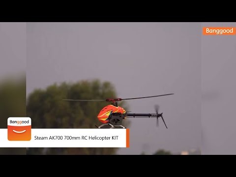 Steam AK700 700mm RC Helicopter KIT - Shop on Banggood