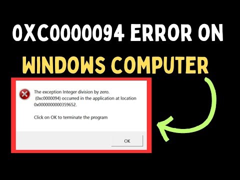 How to Fix 0xc0000094 Error on Windows 11