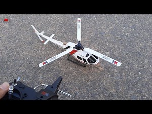 3D6CH Helicopter unbox and flying | XK K123 Brushless RC Helicopter