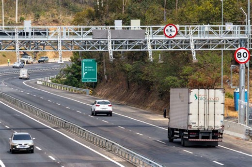 Pedágio free flow em São Roque terá valor de R$ 5,05 em cada sentido no km 48 da Raposo