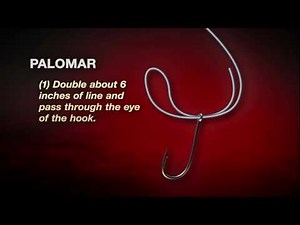 How To Tie The Palomar Knot In 4 easy steps