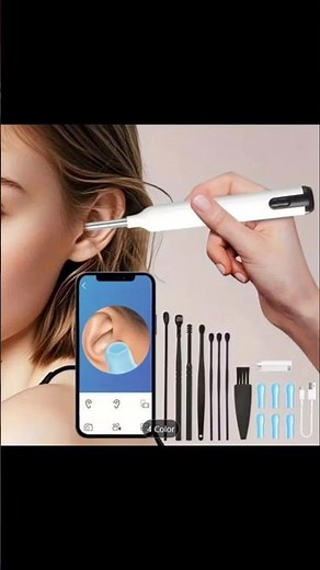 Wireless Earwax Removal Kit with Camera – Smart Ear Cleaner Tool