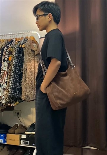 SRUTER Premium Suede Shoulder Bag Review