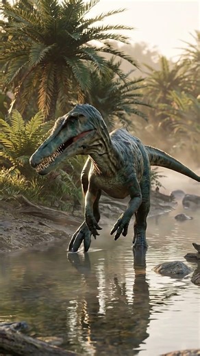 Irritator — Crocodile-Like River Hunter #dinosaur#dino #prehistoric #prehistoriclife #irritator