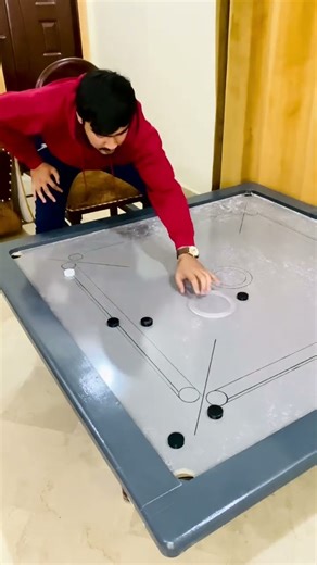 Carrom board move short trick #carromboard #carromboardgame