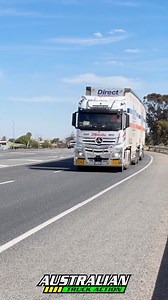 Mercedes-Benz Actros B-Triple road train heading out of Port Wakefield. #truck #mercedes #roadtrain | Australian Truck Action