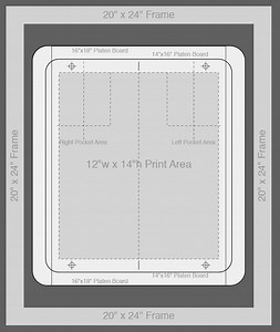 Screen Printing Registration Template – T-Shirt Alignment & Setup