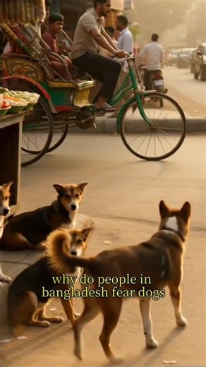 Why Are So Many People Afraid of Dogs in Some Countries? #shorts