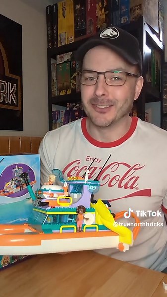 Another week, another trip to the grocery store, and another LEGO deal scored! This time I found the LEGO Friends Sea Rescue Boat 50% off. I don't collect the Friends theme, but this set inspires me in a different direction... #legofan #afol #lego #legotiktok #capcut1min