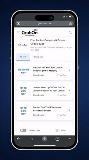 Foot Locker Coupons & Promo Codes: Get 50% OFF 2025