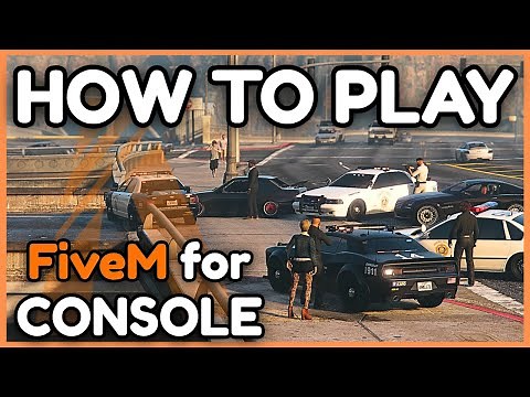 How To Play FiveM on Console (Crafting Looting & More!)