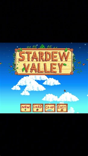 Playing Around with the title screen in Stardew Valley #stardewvalley #games #letsplaystardewvalley