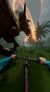 INSANE! 🦖 Dino Escape / 衝撃！🦖 恐竜からの脱出 #shorts #dinosaur