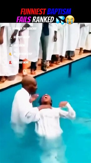 Funniest Baptism Fails Ranked 💦😭