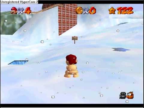 Project 64 super mario bros code: naked Mario