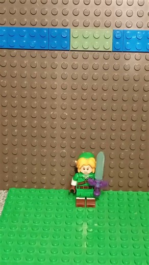 Lego Link test animation #lego #legendofzeldaocarinaoftime