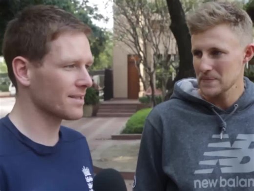 Joe Root and Eoin Morgan Cricket Highlights
