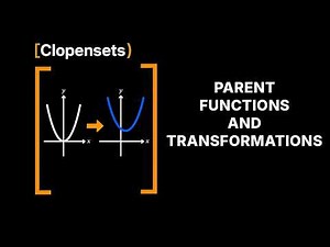 Parent Functions and Transformations | Algebra 2 (2026 Update)
