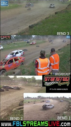 #shorts 1800s Final and Demolition Derby Race Part 5 of 8. Dan Hunt Memorial Race. Stansted Raceway.