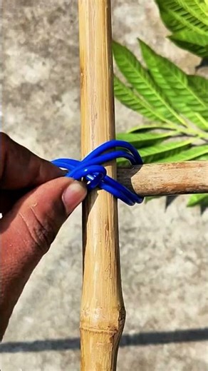 A great way to tie a cross with wire