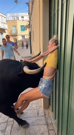 184K views · 407 reactions | Bull Turns the Tables in Seconds! | Oroscope | Facebook