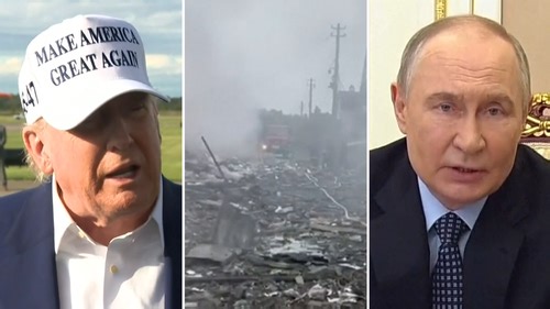 Trump criticises Putin over Ukraine attack