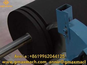 fabric roll cutting / slitting machine NEW Deliveres Automatic Cutting Machine