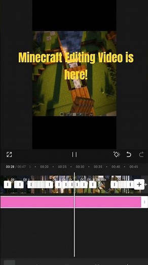 Minecraft Editing Video is here!