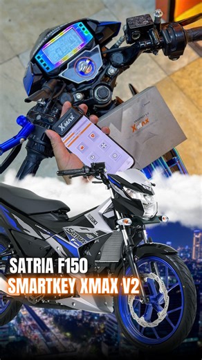 SATRIA F150 LẮP SMARTKEY XMAX V2 #satria #smartkey #raider #xmaxv2 #motorspa | Motor Spa