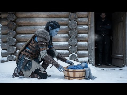 Helpless Hungry Alien Mother Leaves Her Baby at a Human’s Door… But He Takes Them Both In! HYF