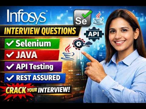 Infosys Automation Interview Questions | Selenium | JAVA | Real Time-Scenario Base Interview Que
