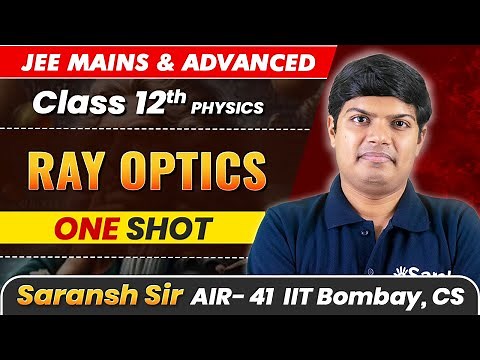 Ray Optics in 1 Shot - All Concepts Covered | JEE Main & Advanced | Class 12 Physics