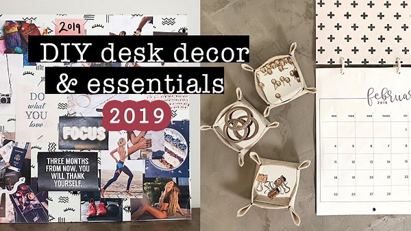 Easy DIY Desk Decor With Vision Boards and More