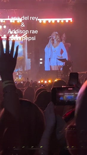 Experiencing Lana Del Rey and Addison Rae Live!
