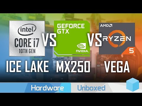 Ice Lake Core i7-1065G7 iGPU Gaming, Can Intel FINALLY Compete with Ryzen?