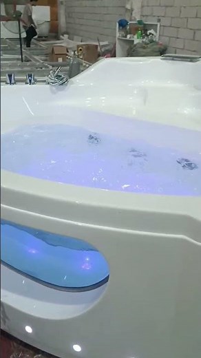 Triangle Corner Bathtub Whirlpool Bathroom