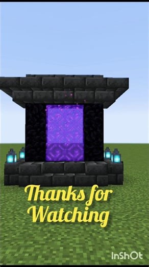 🌀 “Epic Nether Portal Design!”