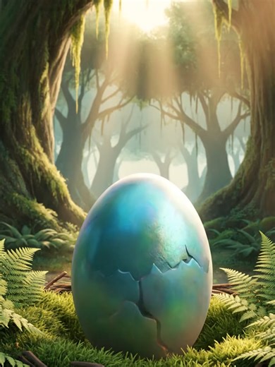 Baby Dragon Hatches #BabyDragon #FantasyVibes #ViralReels #FYPシ #aivideos #CuteFantasy #MagicWorld