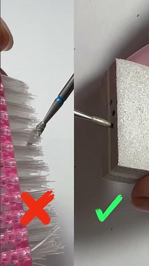 Hacks for cleaning your drill bits right❤️ by Juliana Nails #nails #juliananails #diy #hacks #uvgel