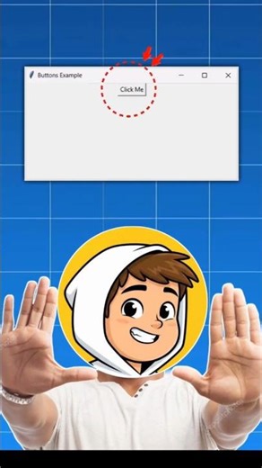 Create a Tkinter Button Like This