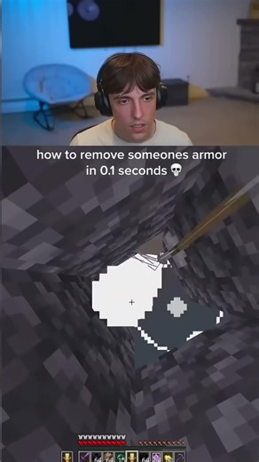 How to remove someone's armor in 0.1 seconds💀