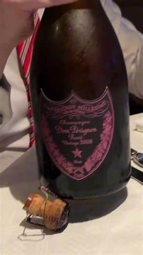 Drinking Dom Pérignon 2008 Rosé