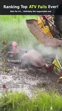 Ranking Funniest ATV Fails Ever 😂 Try Not To Laugh