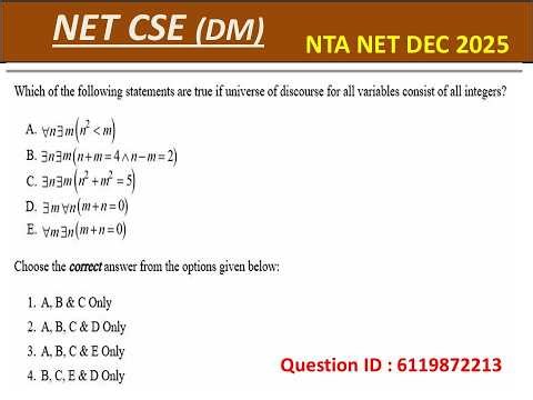 PYQ of DEC_2025 | #predicatelogic | NTA UGC NET COMPUTER SCIENCE EXAM
