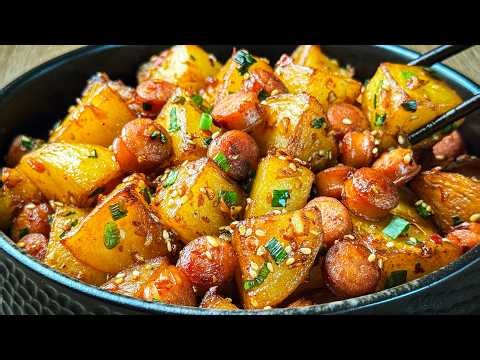 I’ve Never Had Potatoes & Sausage This Good!