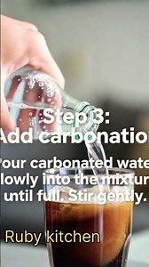 How to make Red Bull-Style” Energy Drink (Homemade) at Home #energydrink #recipe #redbulldrink