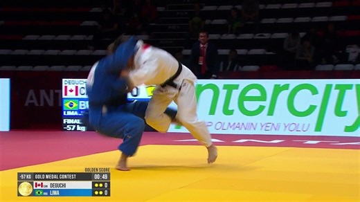 Jéssica Lima fica com a prata no Grand Slam de Antalya de judô