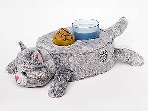 Cup Cozy Critters-The Cuddly Cute Cup Holder-Perfect for Drinks, Snacks, Phones, Remotes and More! (Kitty)