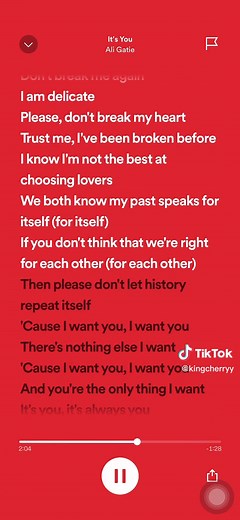 Ali Gatie - Its You | Music Video with Lyrics